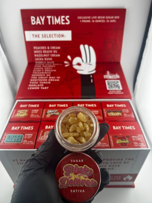 Bay Times Live Resin Badder Extracts – premium cannabis concentrate in multiple terpene-rich flavors